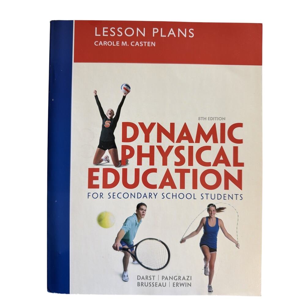 Lesson Plans for Dynamic Physical Education for Secondary School Paperback Book